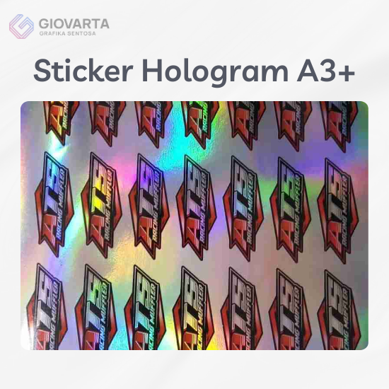 Sticker Hologram A3+