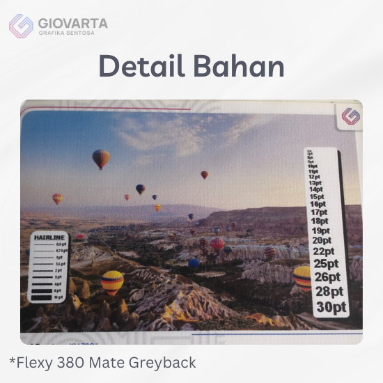 Flexi 380 Matte Greyback