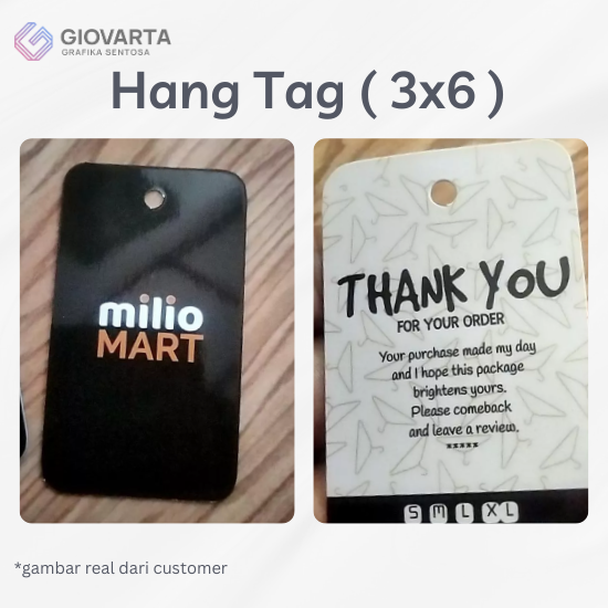 Hang Tag ( 3x6 ) Ivory 230