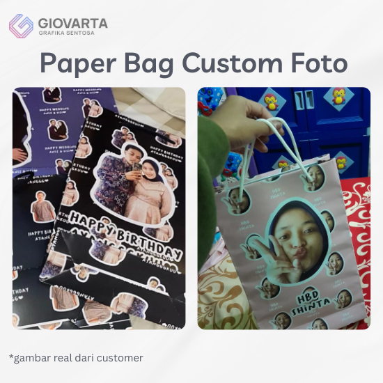 Paper Bag Custom Foto