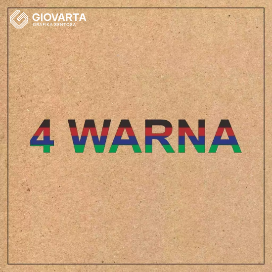 Nota HVS 1 Ply 4 Warna